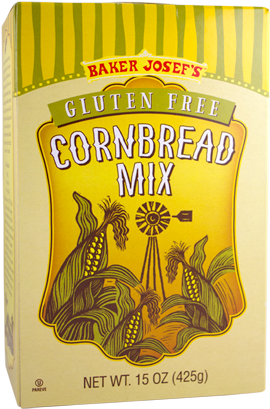 Trader Joe's Gluten Free Cornbread Mix - Trader Joe's Gluten Free Cornbread (355x416), Png Download
