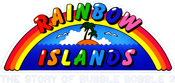Rainbow Islands Nes - Rainbow Islands The Story Of Bubble Bobble 2 Logo (600x287), Png Download