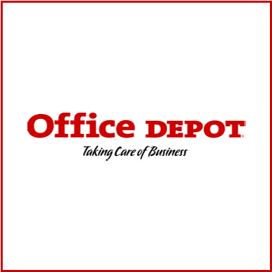 Office Depot Logo - Office Depot (1100x757), Png Download