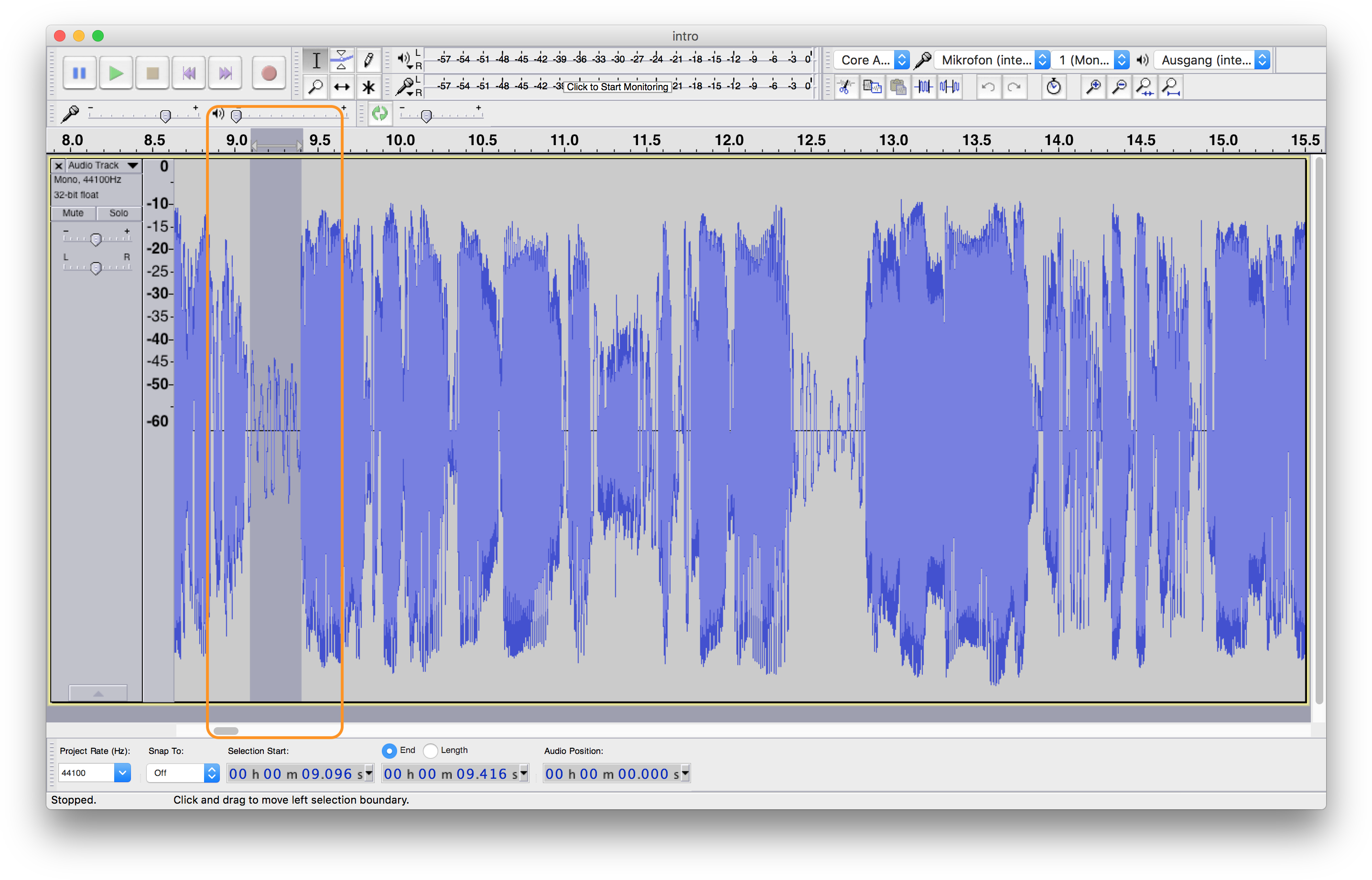 Finding A Maximum Volume Level For Applying A Noise - Audacity (2902x1866), Png Download
