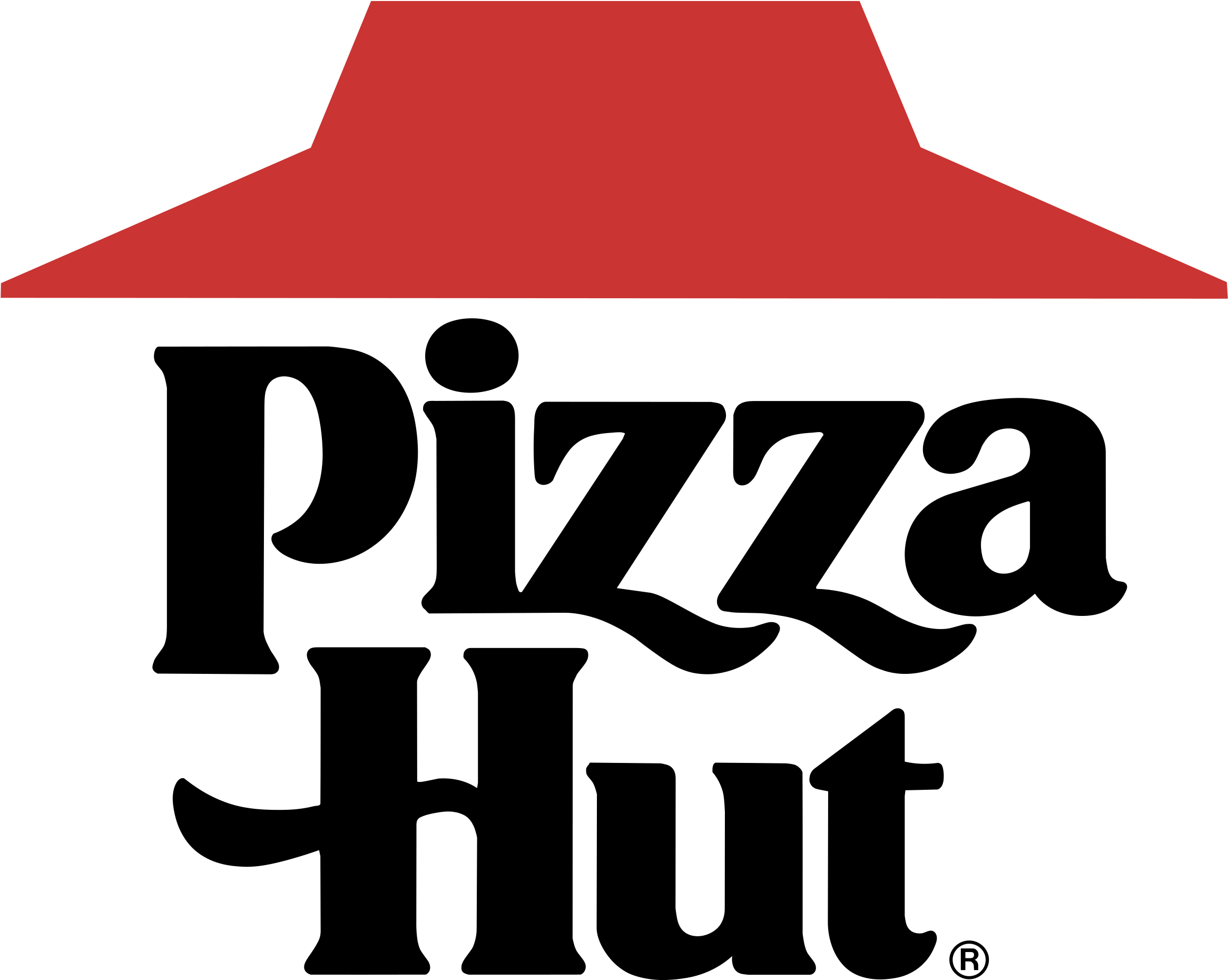 Pizza Hut Logo Png Transparent - Pizza Hut Logo 1967 (2400x2400), Png Download