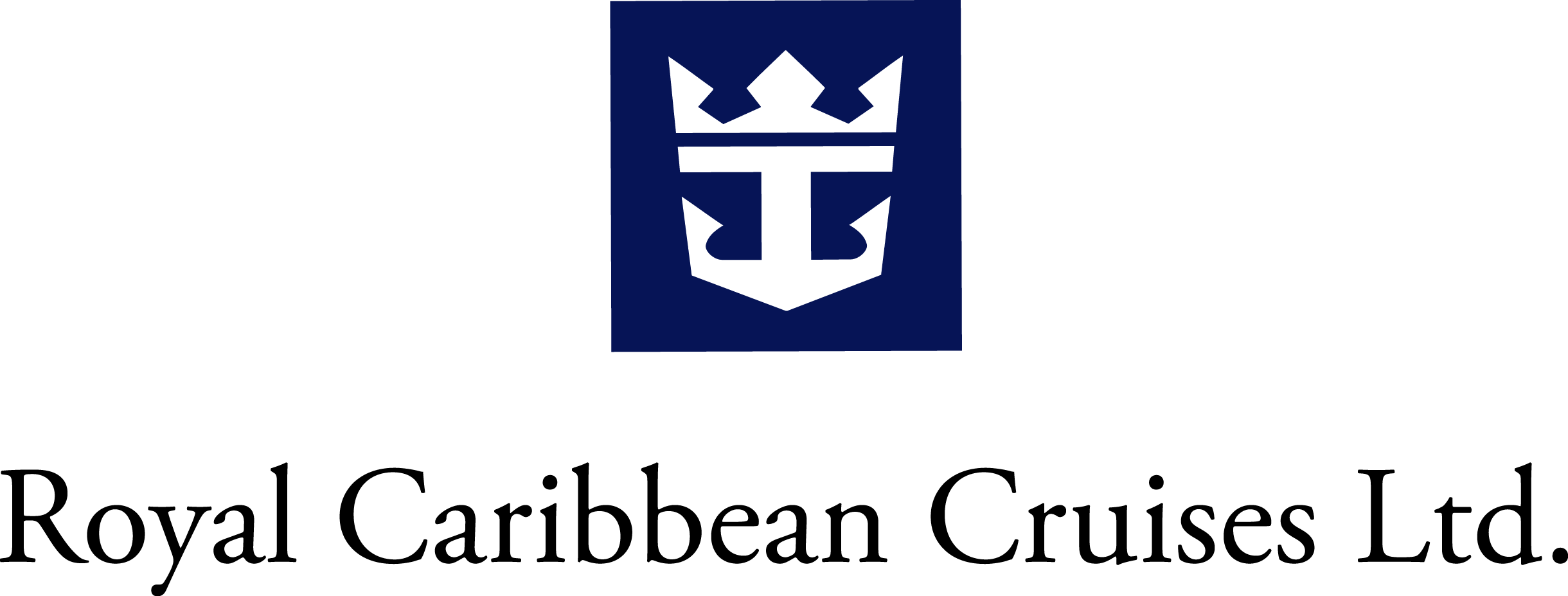 Royal Caribbean Cruises Logo - Royal Caribbean Cruises Ltd Logo (2440x927), Png Download