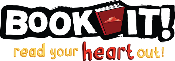 Logo - Pizza Hut Book It Logo (594x210), Png Download