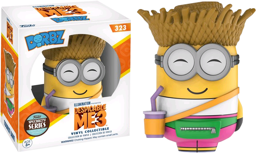 Funko Dorbz Despicable Me 3 Tourist Dave - Despicable Me 3 Dorbz (867x516), Png Download