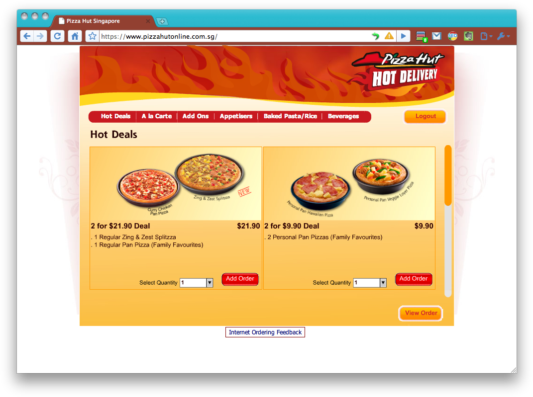 To - Pizza Hut Order System (1084x812), Png Download