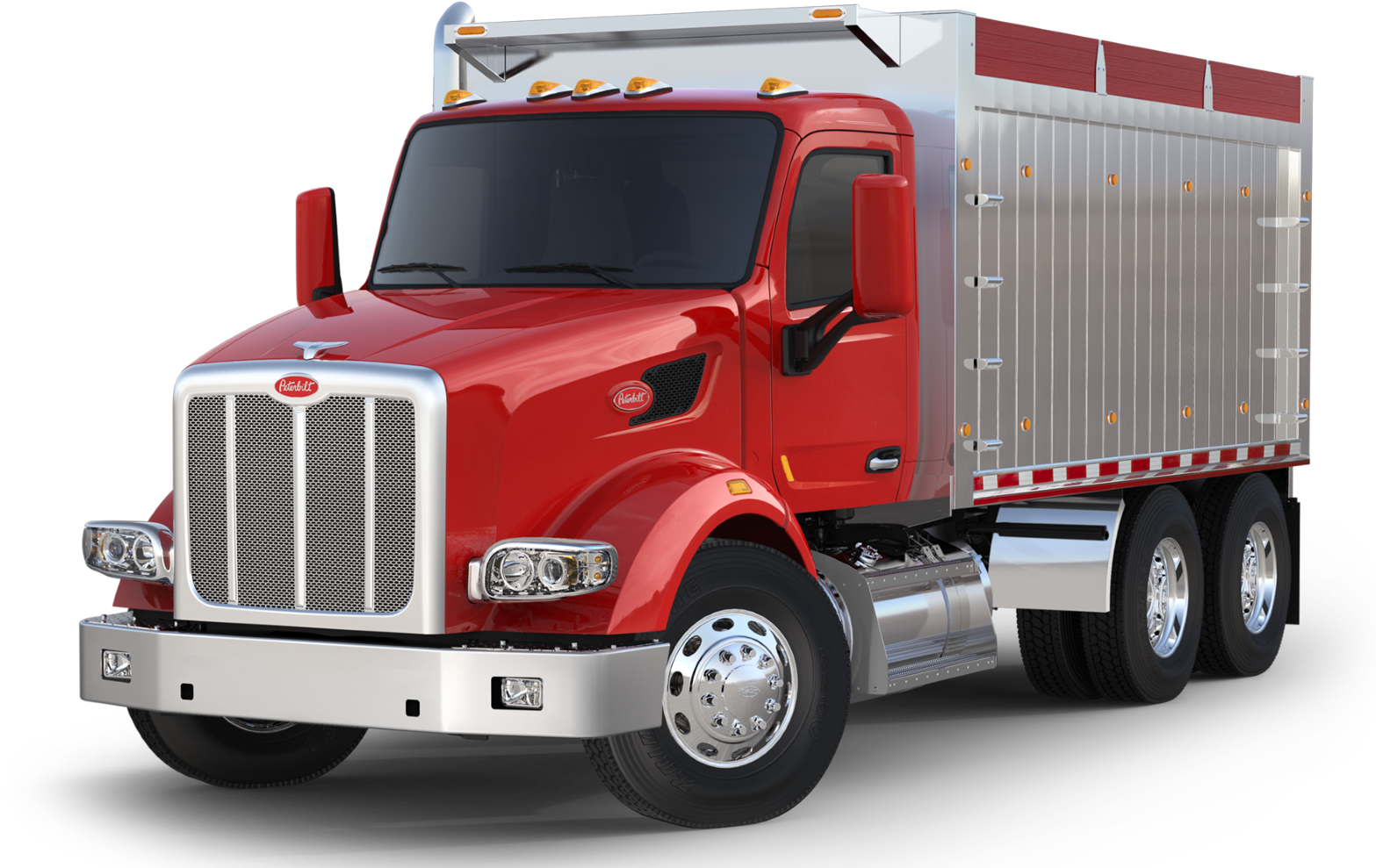 Peterbilt - Vocational Truck Png (1600x1026), Png Download