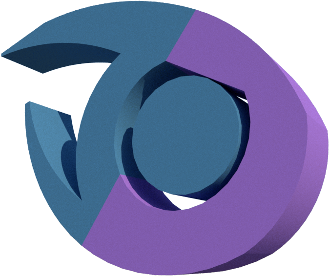 Utopianio 3d Logo - Logo (1193x671), Png Download