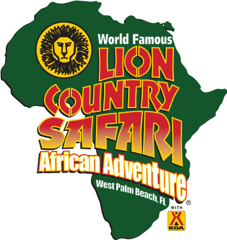 Ib Lcs Logo - Lion Country Safari Florida Logo (500x547), Png Download