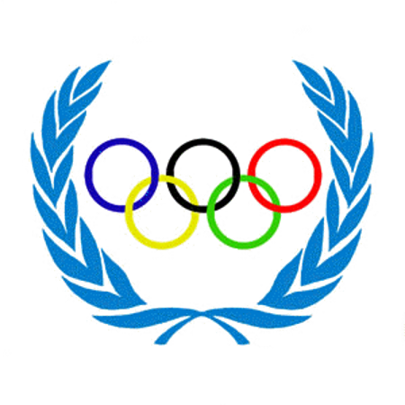 Olympics Png Photo - Ancient Greece Olympics Flag (450x450), Png Download