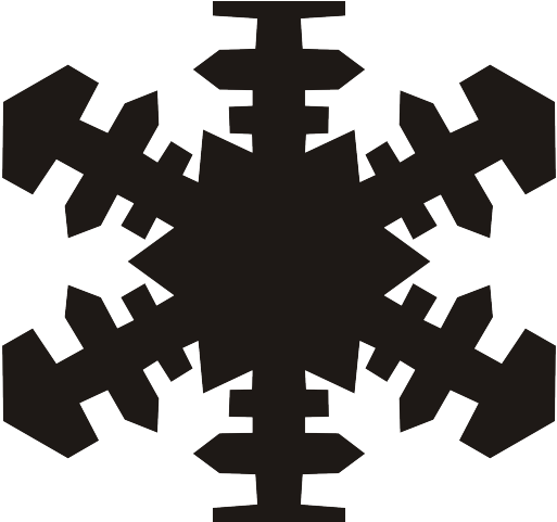 Christmas Snowflakes Clipart - Snowflakes Svg (640x480), Png Download
