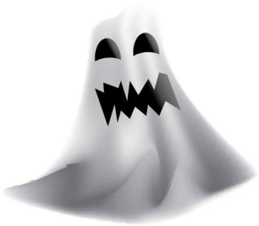 Ghost Png Transparent Images - Halloween Ghost Vector Transparent (640x480), Png Download