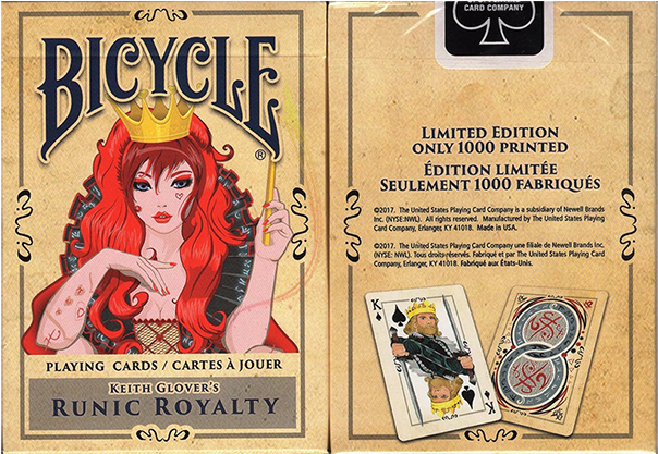 Runic Royalty Bicycle Playing Cards - Willroya&co Runic Royalty Bicycle Playing Cards (740x416), Png Download