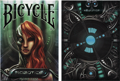 Bicycle Robotics Playing Cards By Collectable Playing - Mike Guistolise Bicycle Robotics Playing Cards By Collectable (400x400), Png Download