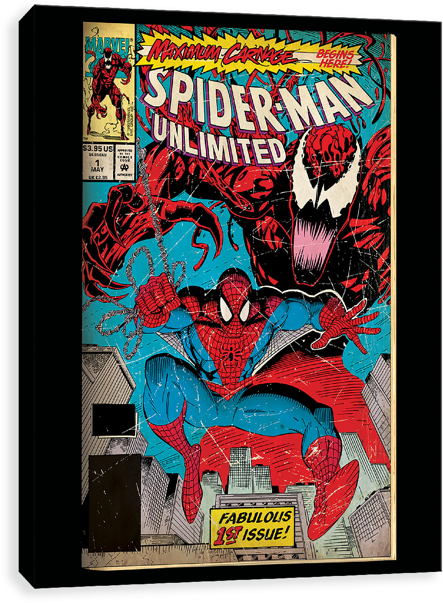 Spider-man Maximum Carnage - Spider-man Unlimited (1280x1280), Png Download