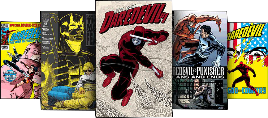 Added To Marvel Unlimited On A Weekly Basis As Early - Daredevil Vs. Punisher: Means & Ends (new Printing) (964x400), Png Download