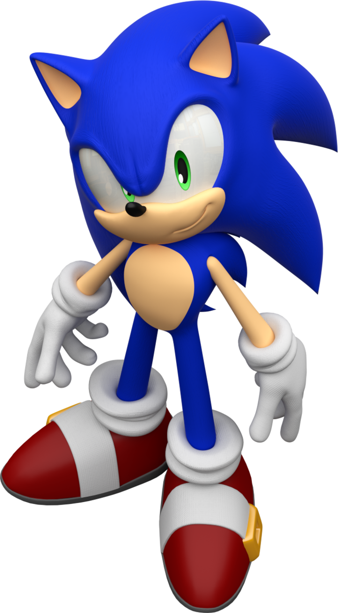Sonic The Hedgehog Images Sonic The Hedgehog Render - Sonic The Hedgehog Render (664x1204), Png Download