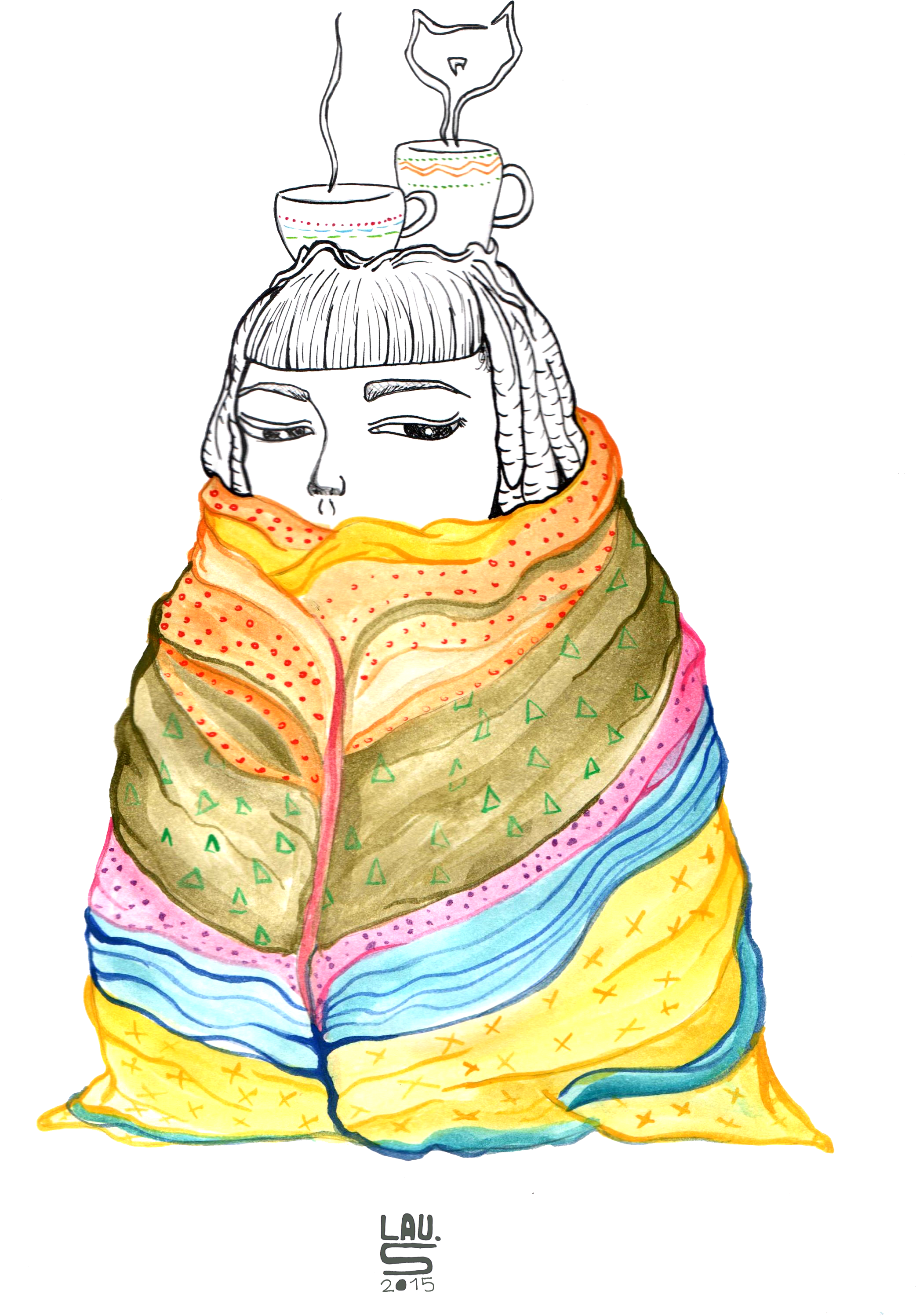 "anhelando El Invierno" - Illustration (2154x3138), Png Download