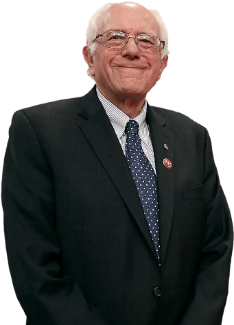 Bernie Sanders Standing - Portable Network Graphics (469x480), Png Download