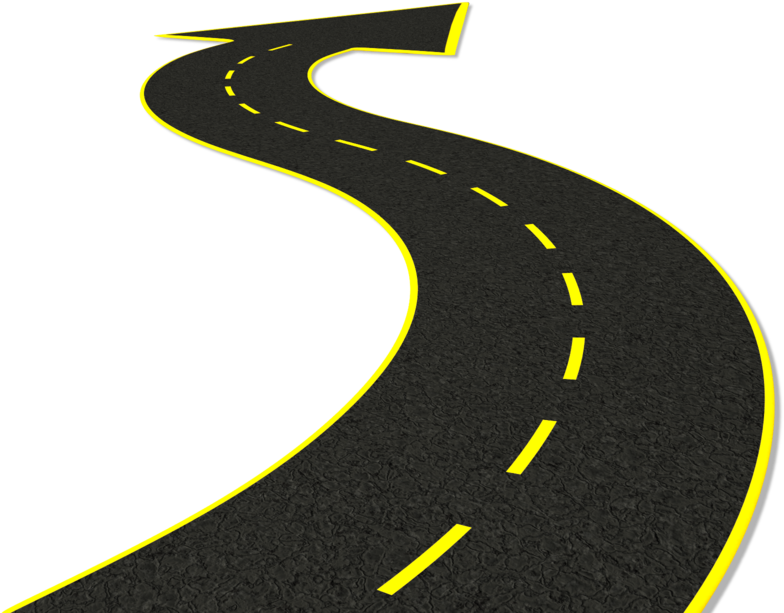 Download Library Highway Clipart Images - Road Clipart Arrow - Free ...