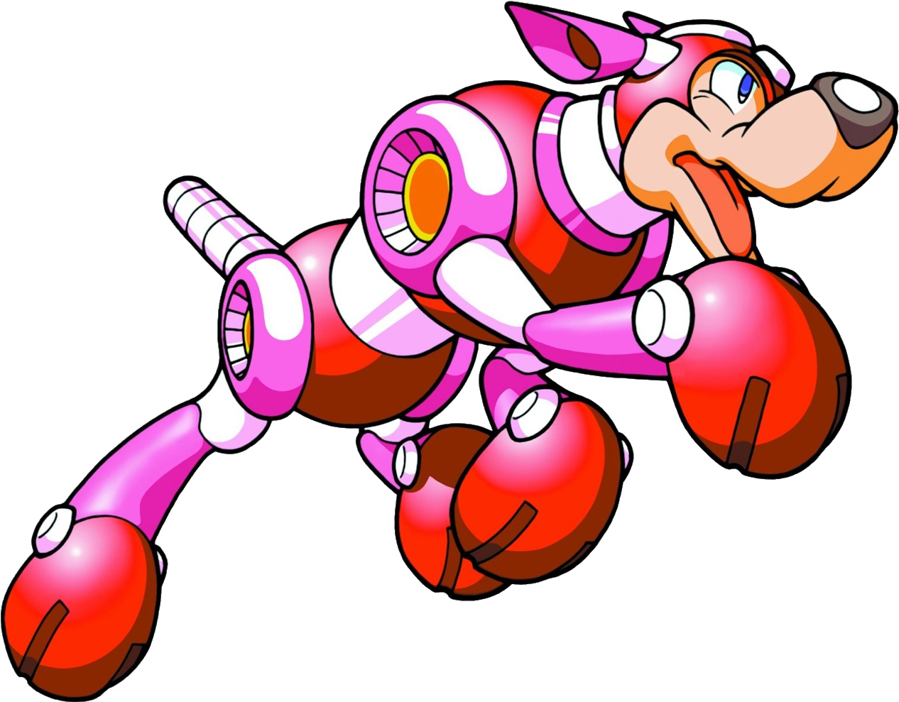 Rush Megaman (1300x1024), Png Download