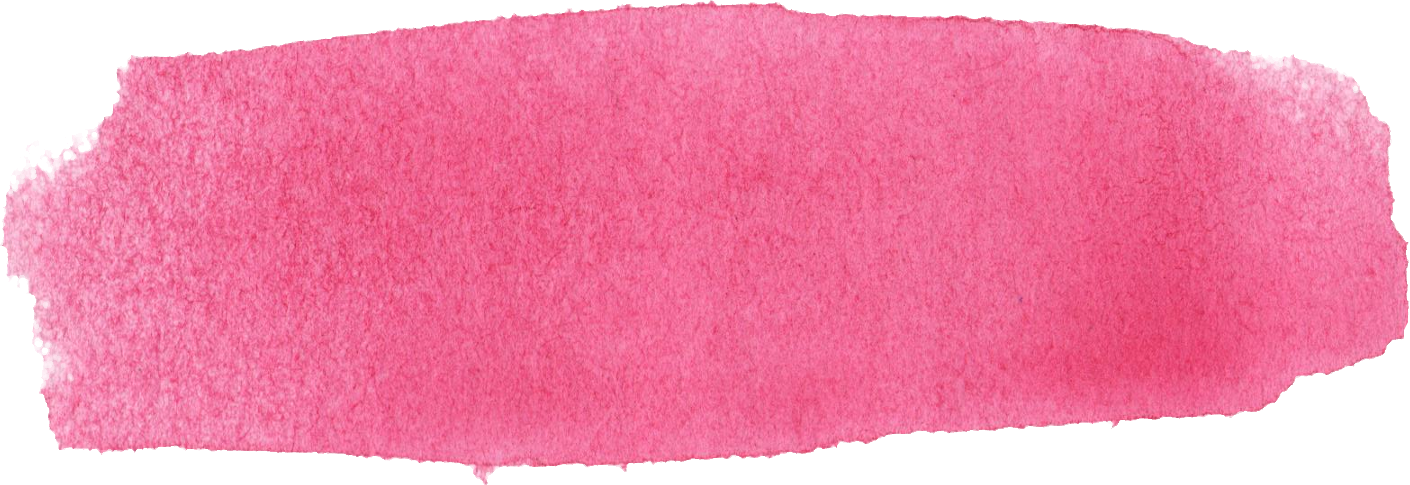 10 Pink Watercolor Brush Stroke Banner Onlygfx (1410x485), Png Download