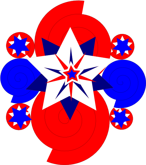 4th Of July Svg Clip Arts 510 X 597 Px (510x597), Png Download