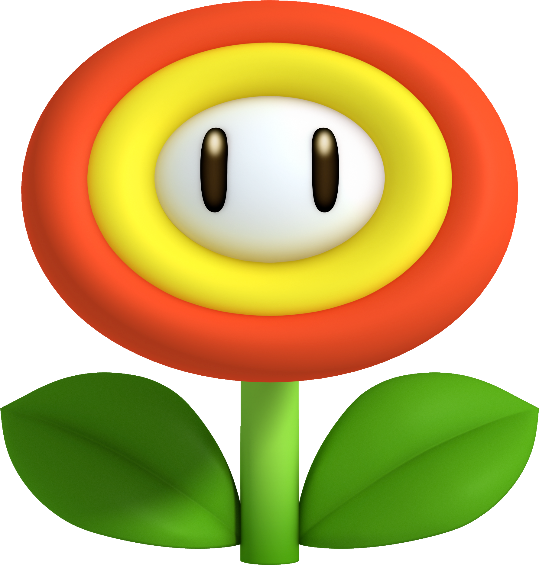 Mario Clipart Flower Power - Mario Flower (2048x2048), Png Download