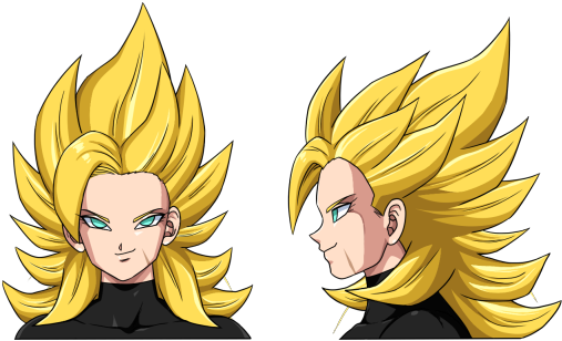 Kira's Latest Form, Having Achieved In During Her Fight - Cartoon (540x325), Png Download