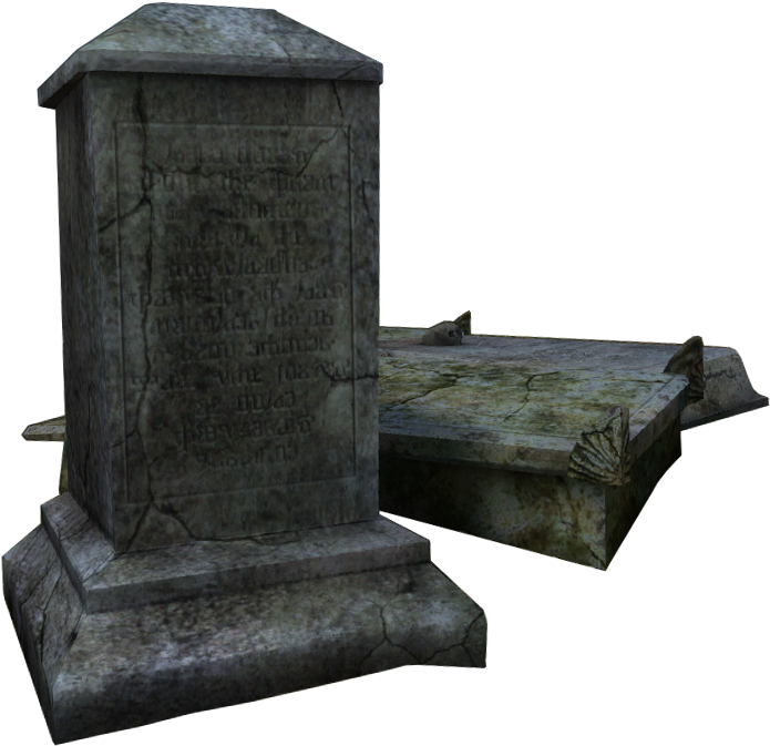 Tombstone, Gravestone Png - Cemetery Png (708x684), Png Download