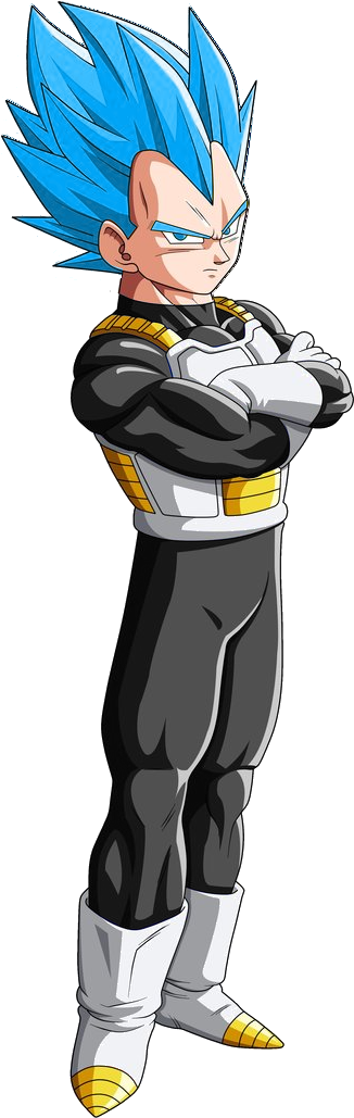 Vegeta # (SSJ) transparent background PNG clipart