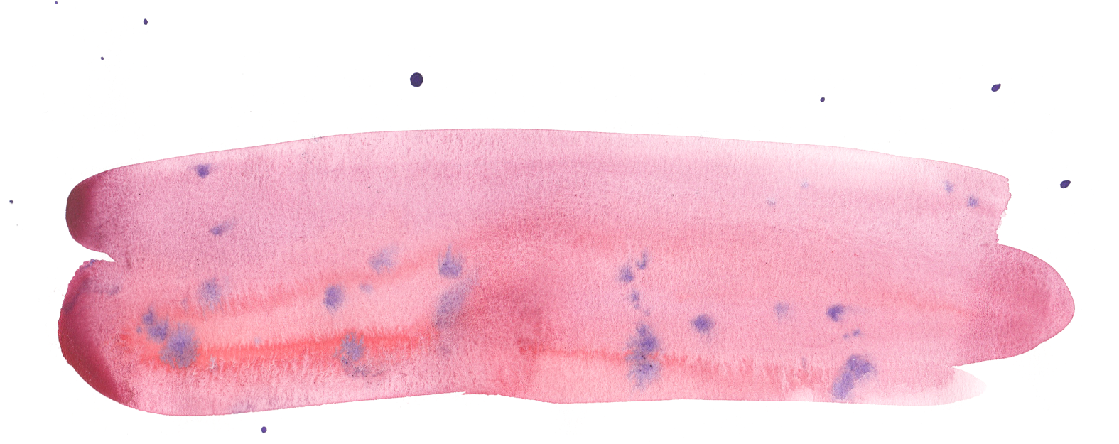 Também Tem Os Watercolor Brush Strokes - Yoga (1600x680), Png Download