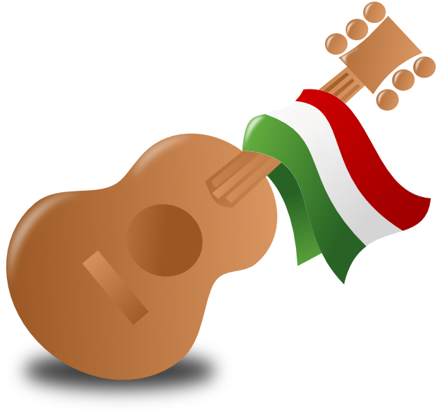 Mexico, Guitar, Music, Party, Celebrate, Flag - Cinco De Mayo Png (640x604), Png Download