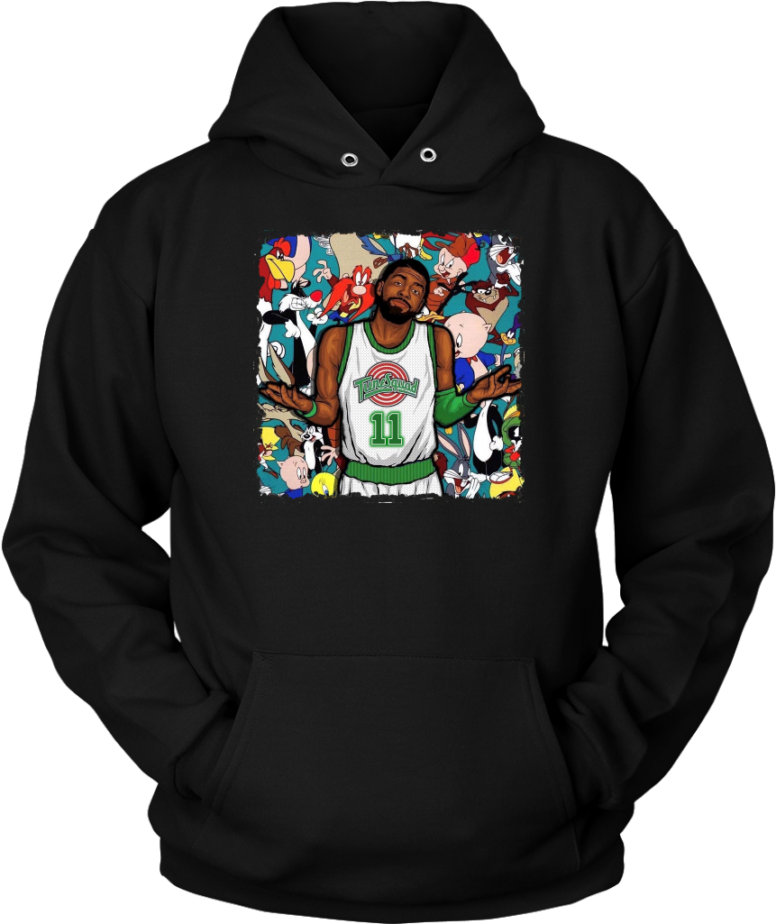 Kyrie Irving "tune Squad" Hoodie - Let It Go T−shirt Tank Top Hoodie (1024x1024), Png Download