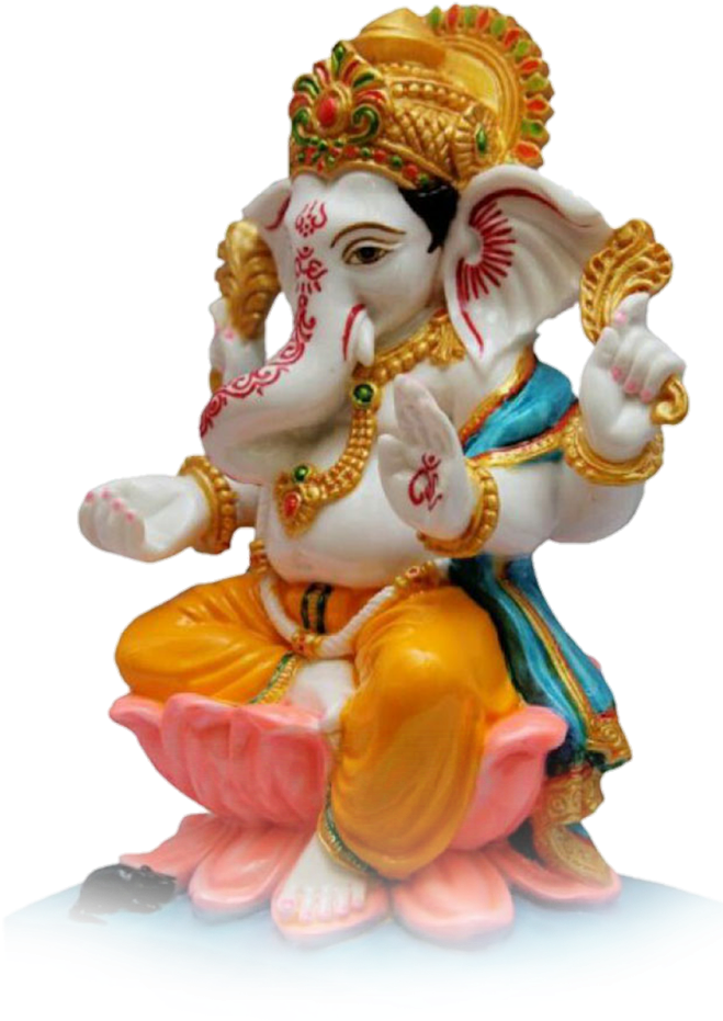 Ganesh Chaturthi Png Transparent Image - Ganesh Chaturthi Picsart Background (711x948), Png Download