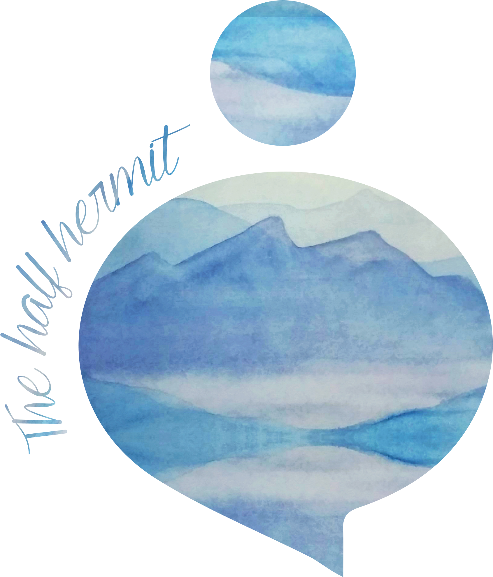 The Half Hermit Logo - Hermit Pass Half Marathon (1779x2143), Png Download