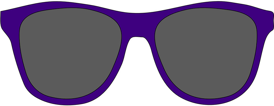 Sunlight Clipart Shades Frames - Oculos De Sol Vetor (680x340), Png Download