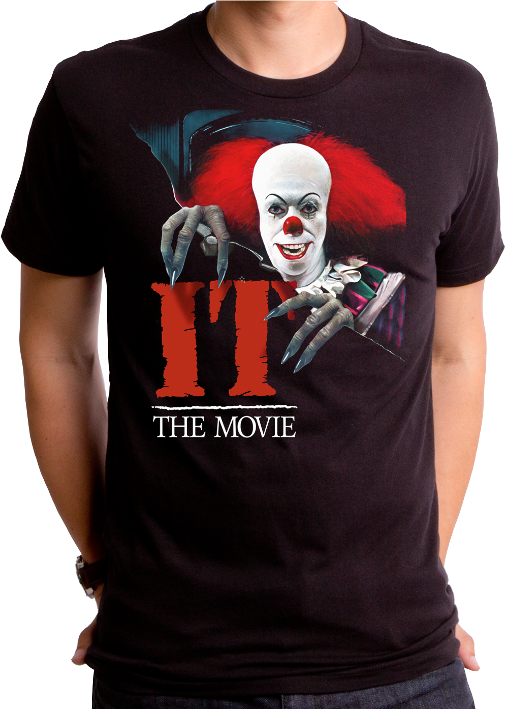 Stephen King's It The Movie T-shirt - T Rex T Shirt (1394x1393), Png Download