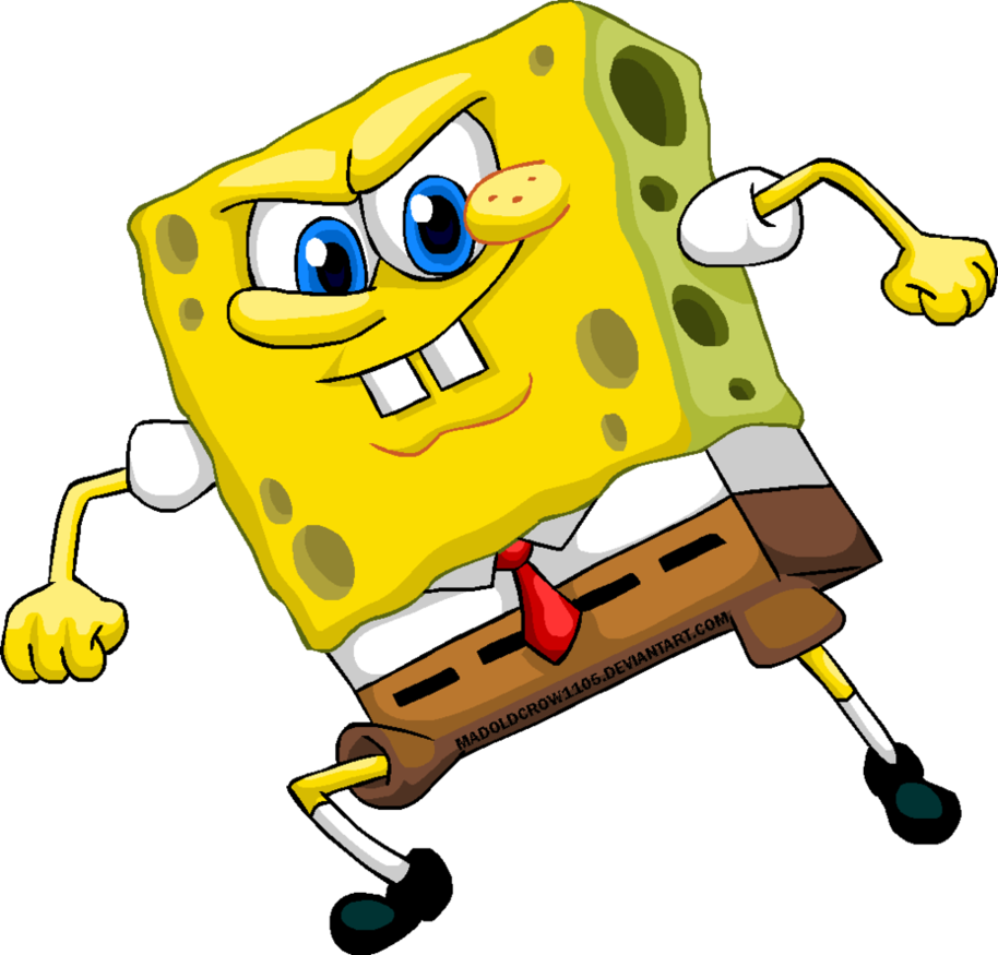 Angry Spongebob Png - Spongebob Angry Png (914x875), Png Download