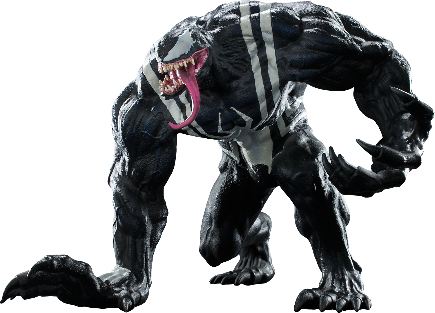 Venom Collector's Gallery Statue - Marvel Spider Man Collector's Gallery Venom Statue (1500x1081), Png Download
