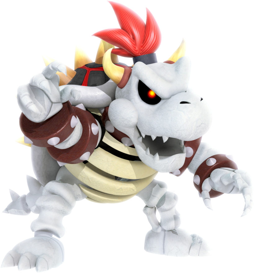 Dry Bowser - Dry Bowser Smash Ultimate (894x894), Png Download