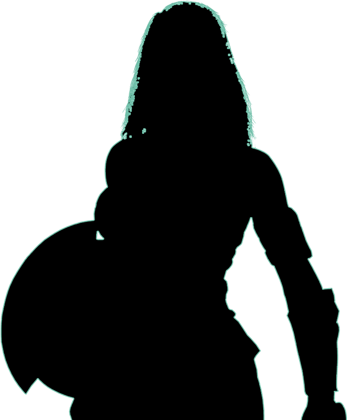 Wonder Woman Silhouette Png - Wonder Woman (1140x840), Png Download