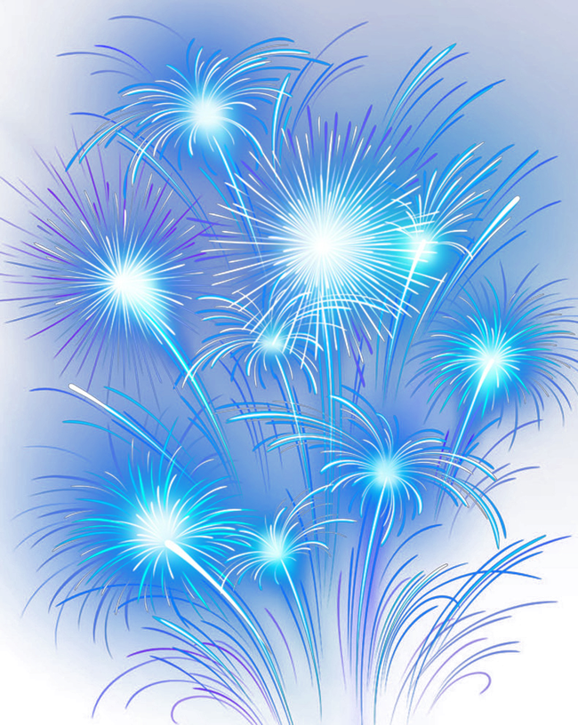 Fuegos Artificiales Fondo Transparente Png (480x480), Png Download