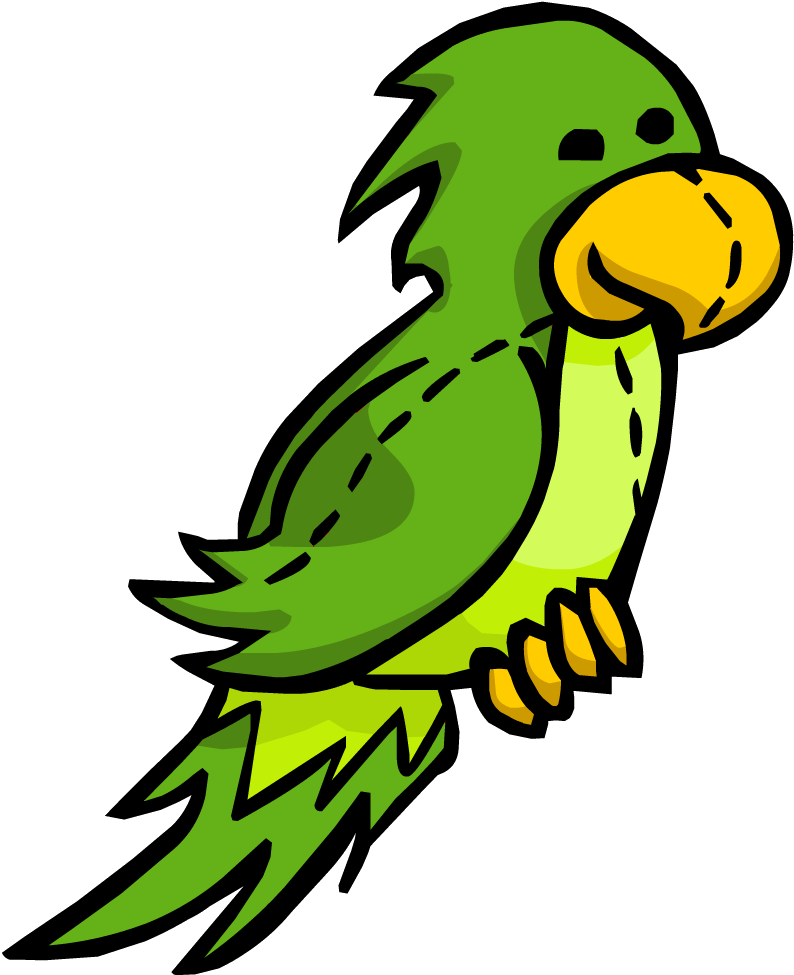 Green Parrot Club Penguin Wiki - Captain Rockhopper Club Penguin (974x974), Png Download
