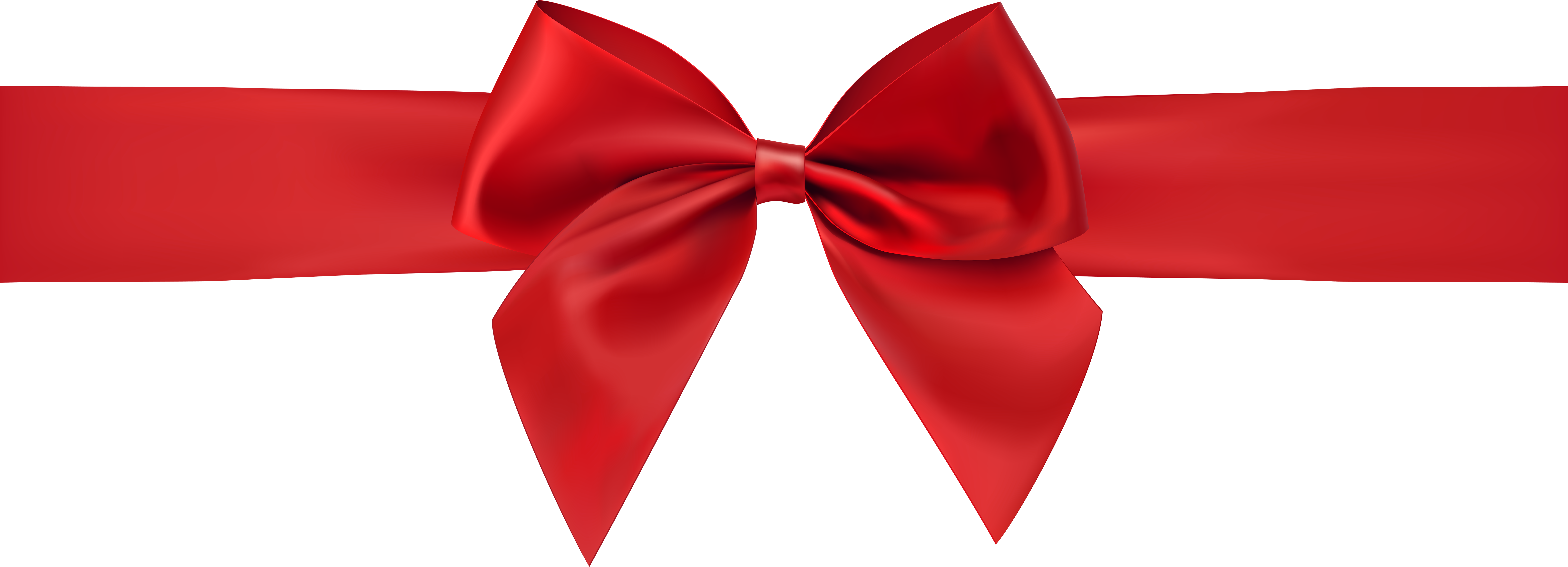 Red Ribbon Gift Ribbon Festive Gift Bow Transparent Background Png | My ...