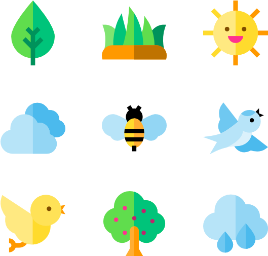 Spring - Spring Icons Png (600x564), Png Download