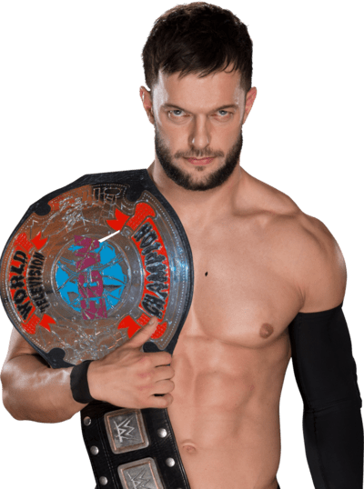 Celebrities - Finn Balor With Universal Championship (400x538), Png Download