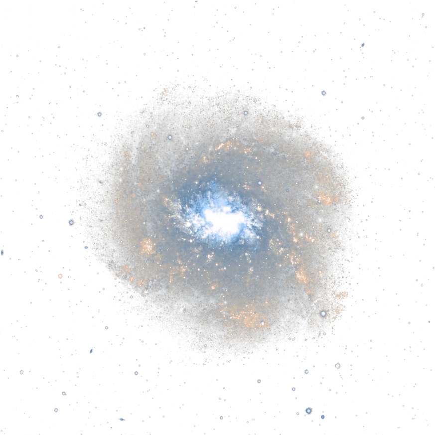 Ftestickers Stars Background Galaxy - Watercolor Paint (1024x1024), Png Download