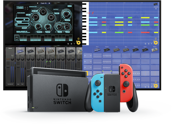 Korg Gadget Nintendo Switch (1141x620), Png Download