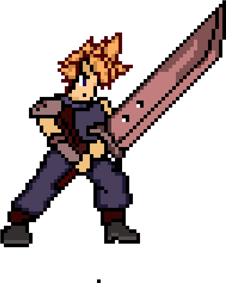 Cloud Strife (1200x1200), Png Download