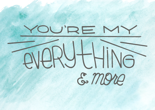 The Intent Was To Create A Series Of Uplifting Greeting - Calligraphy (504x360), Png Download